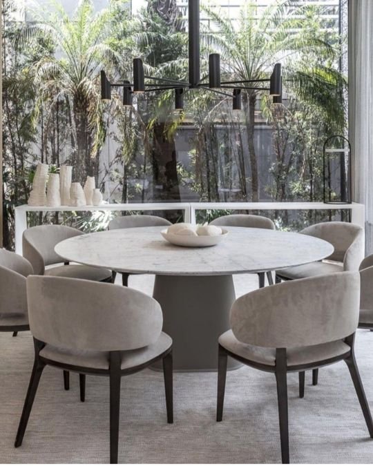 Lista sala de jantar completa estilo MODERNA